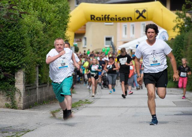Der Inklusions-Friedenslauf hatte in den letzten Jahren enormen Zulauf. | Foto: TVB Oberndorf / Hermeter