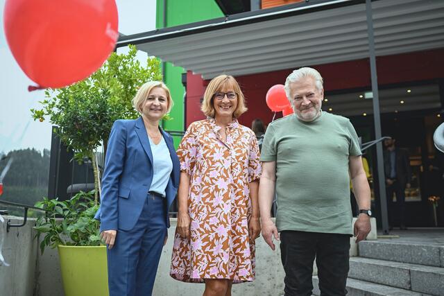 Evelyn Geiger-Anker, Wirtschaftskammer Tirol Direktorin / Patricia Niederwieser / Pfarrer Tomas Ostarek Opraem | Foto: Gerhard Berger