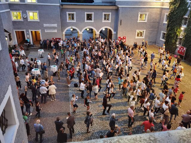 Krönender Abschluss: Gemeinsam wurde getanzt  | Foto: MS Gmünd