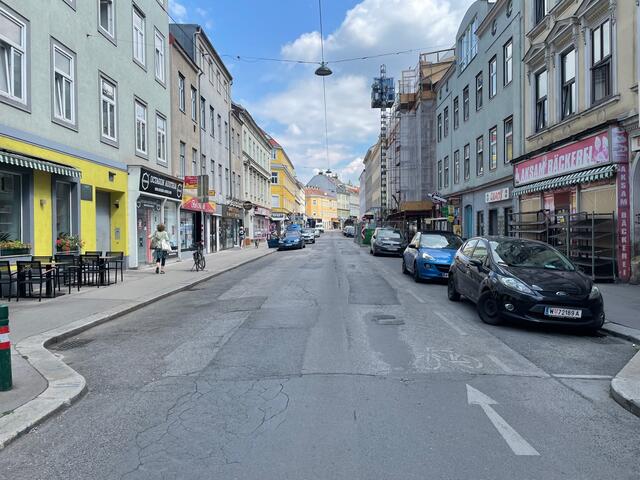 Blick in die Kalvarienberggasse.  | Foto: Lisa Kammann