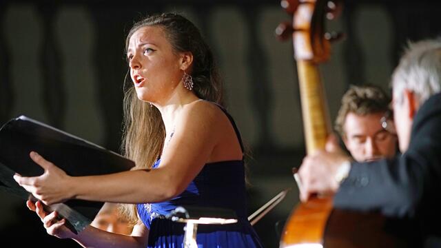 Hannah Medlam, Sopran, am 3. August um 20 Uhr in der Stiftskirche Baumgartenberg. | Foto: Reinhard Winkler