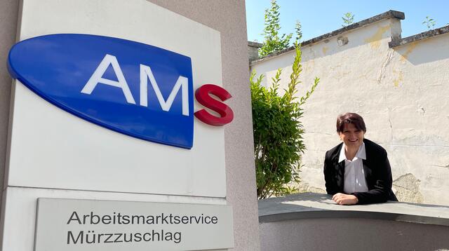 Elfriede Saufüssl, Geschäftsstellenleiterin vom AMS Mürzzuschlag. | Foto: Hofbauer