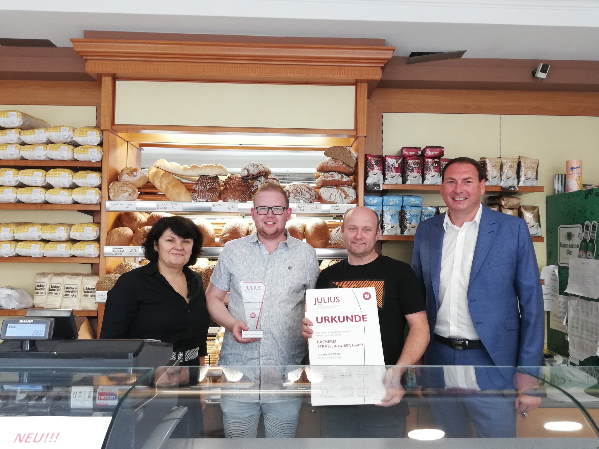 Zell an der Pram Pramtalbäckerei mit Julius Award