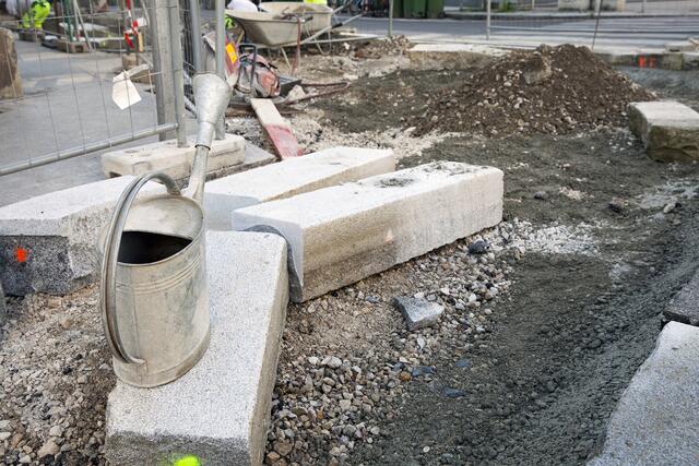 In Mariahilf wird diesen Sommer an jeder Ecke viel gebaut.  | Foto: BV 6