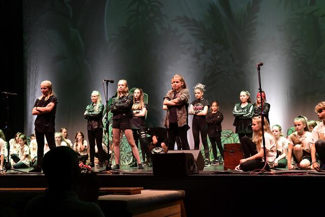 Mit dem diesjährigen Theaterstück machten die Kinder und Jugendlichen auf die weltweiten Umwelt-Beeinträchtigungen aufmerksam.  | Foto: VS Kumberg