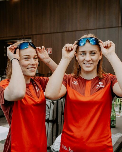 Anna und Lisa Fuhrmann holten Platz 5 bei den World Games. | Foto: Sport Austria