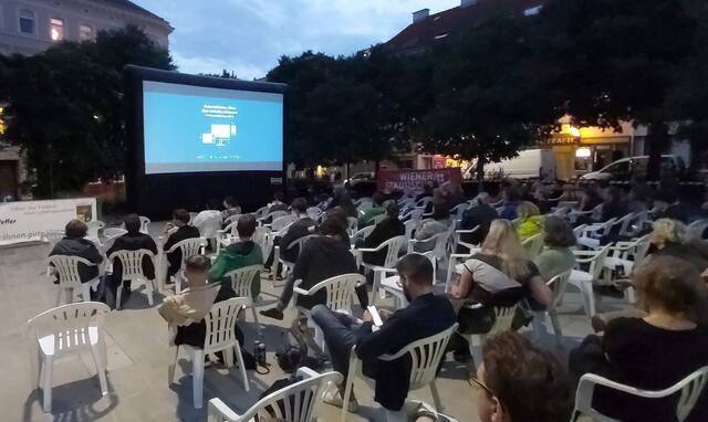 Das VOLXkino am Dornerplatz. | Foto: Jagsch