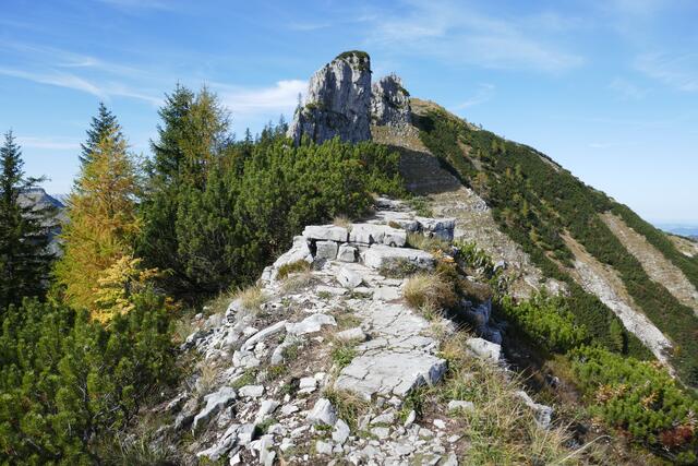 Am Verbindungsrücken Regenspitz-Gruberhorn.  | Foto: Thomas Neuhold