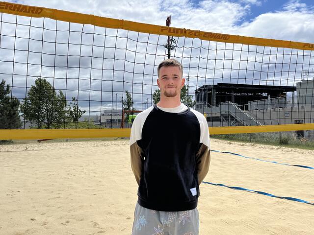 Beach-Volleyball-Profi Peter Schneider | Foto: Kanci