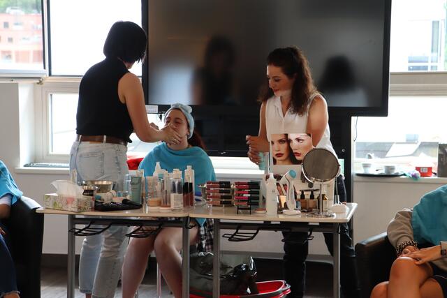 BEautyprogramm beim Workshop mit Tanja Posch | Foto: Siegele