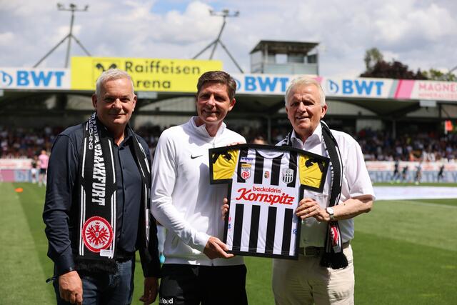 Stets gute Erinnerungen: Oliver Glasner und der LASK waren eine echte schwarz-weiße und vor allem sportliche Erfolgsgeschichte. | Foto: Reischl