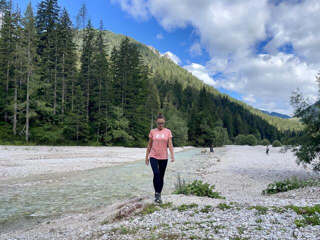 Wunderschönes Slowenien... hier beim Pisnica Bergbach.