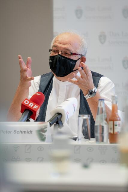 Peter Schmidt, Vizepräsident der Ärztekammer Steiermark  | Foto: Land Steiermark/Robert Binder