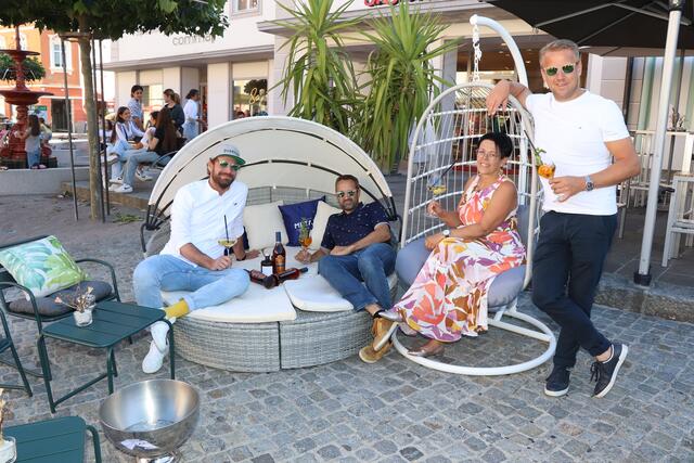 Stefan Scherf eröffnete gemeinsam mit Renate und Stefan Jagerhofer sowie Clemens Brugner die erste Metaxa-Lounge in Österreich. | Foto: Alfred Mayer