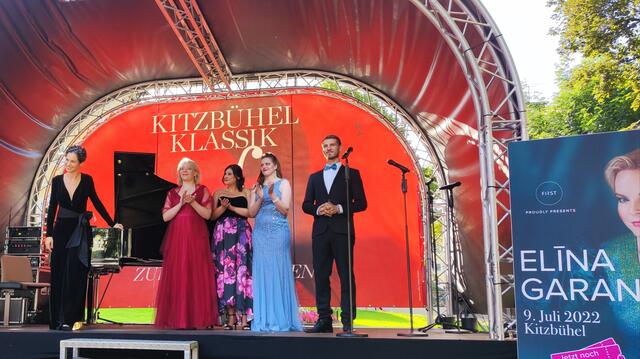 Die Nachwuchstalente gaben Konzerte im Stadtpark