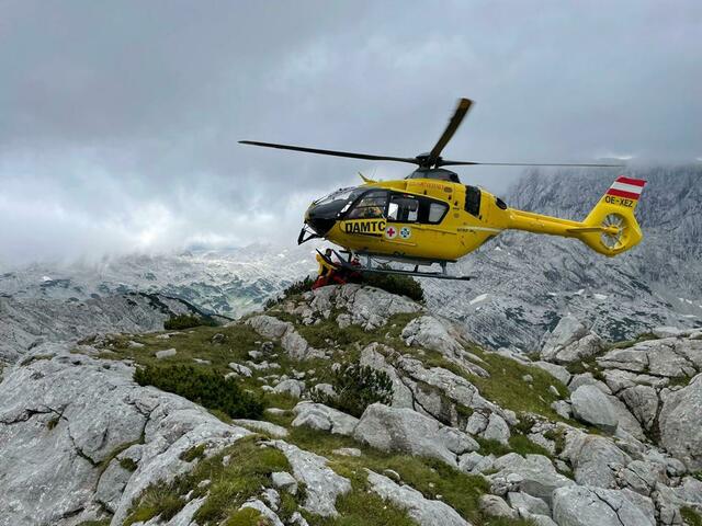 Einsatz im Toten Gebirge. | Foto: Bergrettung Steiermark