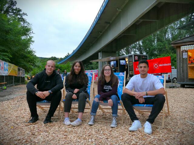 Roland Siebenhandl, Magdalena Plank, Iris Siebenhandl und Halid Mirrikoglu.