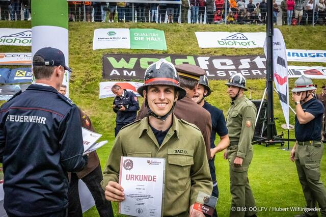 Siegerehrung 3. Rang für FF-Freindorf | Foto: Hubert Wilflingseder