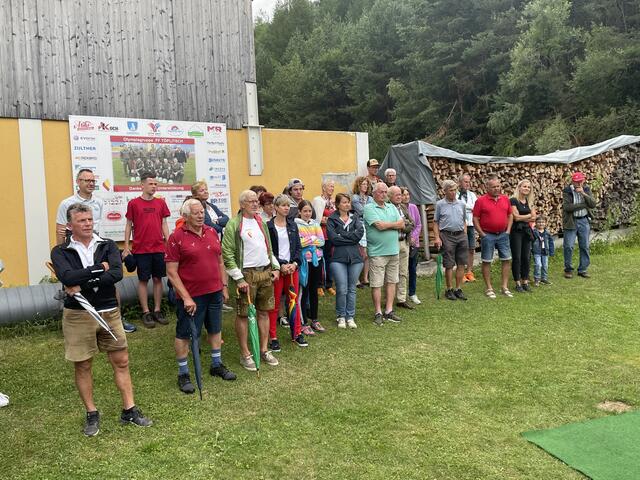 Die Töplitscher Bevölkerung war beim Abschlusstraining ebenso dabei. | Foto: MeinBezirk.at