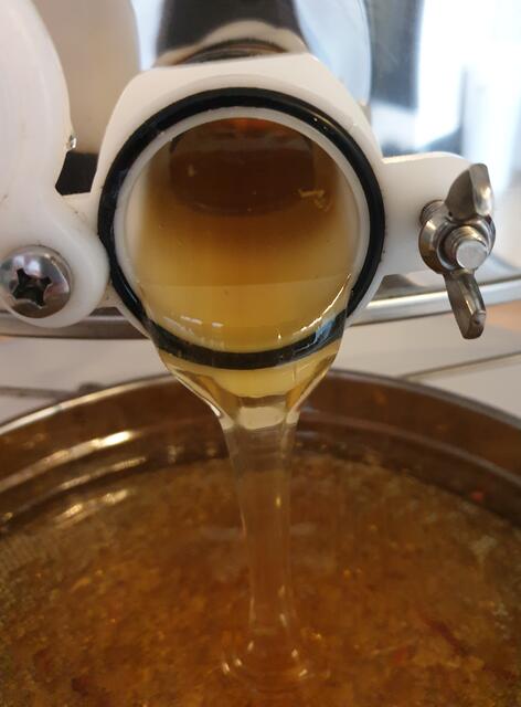 Honigschleudern 2022 | Foto: (c) Klaus Seidl - Hausimkerei