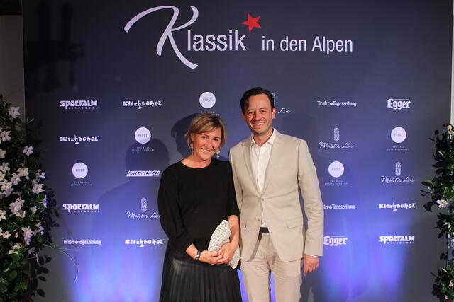 Stefan Pühringer mit Gattin Katrin