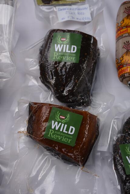 Wildprodukte der Jagdgesellschaft Hofamt Priel | Foto: Sabine Weigl