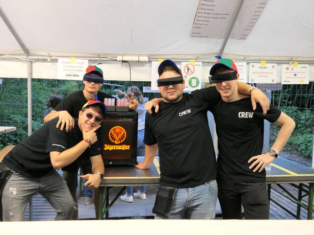 Matthias Stöger, Simon und Tobias Höllerschmied mit Alexander Scherer.