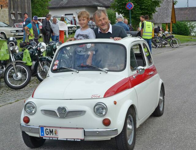 Oldtimerfahren macht Spass