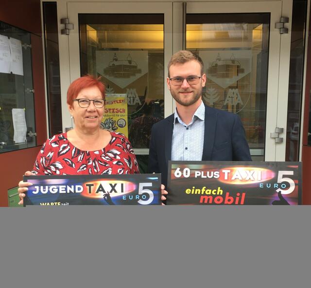 Bürgermeisterin Friederike Reismüller und Obmann Hubert Bleich | Foto: WKO Burgenland