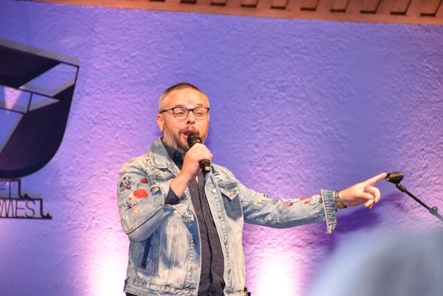 Senkrechtstarter und Youtube-Star Gabriel Castañeda hatte u.a. auch Pfroni aus Hinterschlapfing im Gepäck | Foto: Kainz