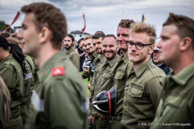 Bewerbsgruppe der FF-Freindorf | Foto: Hubert Wilflingseder