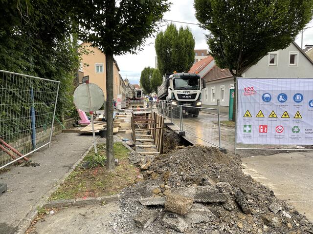 Seit Juni wird bei Gleisdorfs Einbahnring fleißig gebaut. 