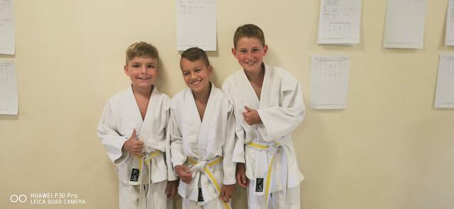 Jung-Judoka vom Verein Judo Ried bei ihrem zweiten Tournier. | Foto: Alexander Weinberger