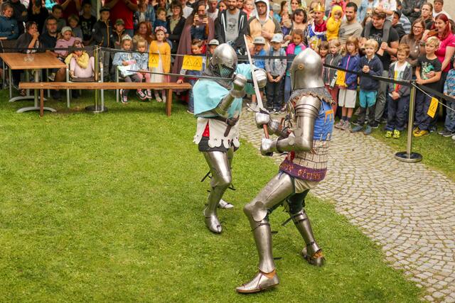 Die Ritterkämpfe von Bollwerk Armoured Combat sorgten für Spannung!  | Foto: Machac