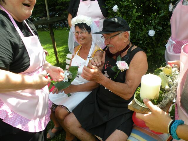 Riesengaudi beim "Probepoltern" | Foto: PV Rainbach