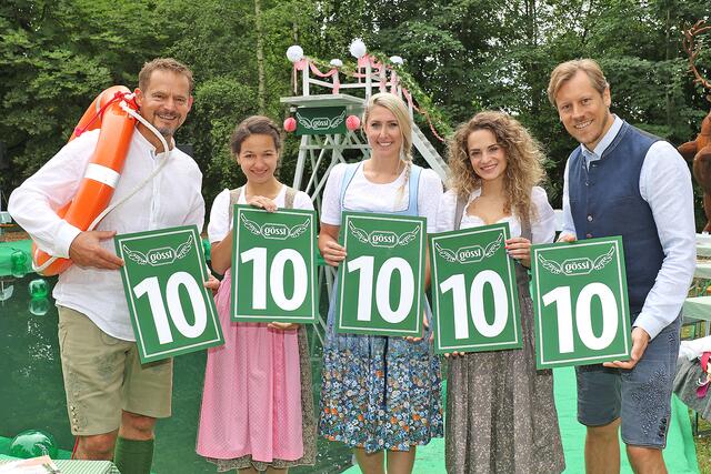 Otto Konrad, Katharina Baschinger, Conny Hütter, Viktoria Neuhofer und Maximilian Gössl. | Foto: Uwe Brandl