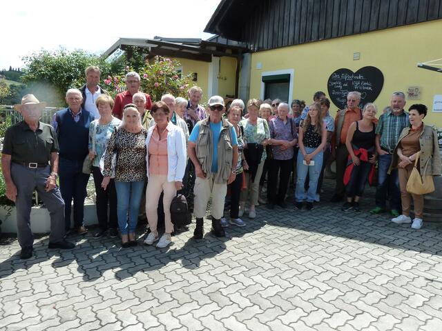 Die Ortsgruppe Döllach des PVÖ machte einen schönen Ausflug in die Südsteiermark.  | Foto: PVÖ