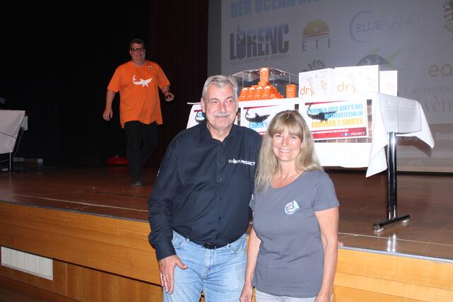Herbert und Gabi Futterknecht engagieren sich seit Jahren für Haie. | Foto: mc
