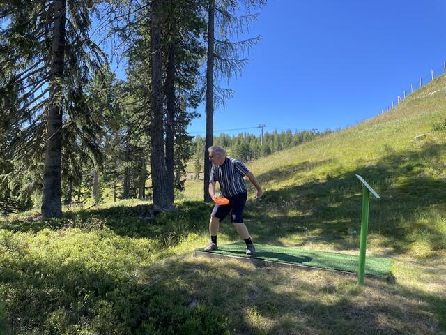 Touristiker Peter Mayer ließ sich das Bergerlebnis nicht entgehen. | Foto: Gerold