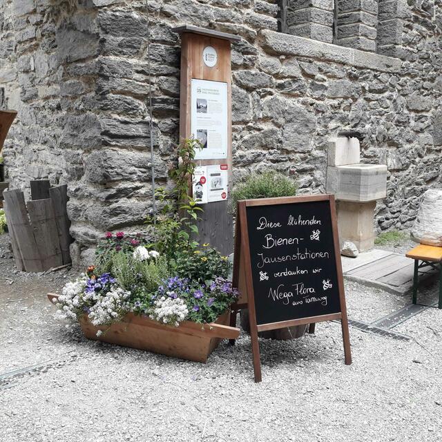 Danke für die bunten Bienen-Jausenstationen der Wega Flora in Tamsweg.