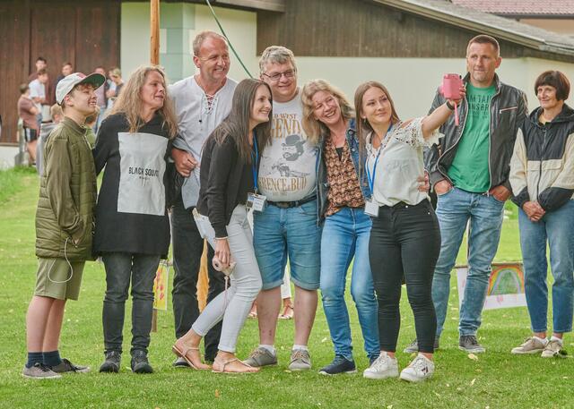 Es war ein tolles Fest - darin waren sich alle einig.  | Foto: Manuela Mitteregger