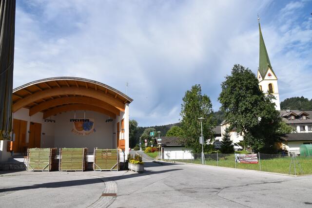 Auf die Gemeinde Angath könnte in den nächsten Jahren eine Erneuerung des Dorfplatzes zukommen.  | Foto: Barbara Fluckinger