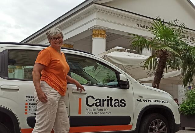 Mobile Pflegedienste der Caritas im Bezirk Gmunden: Teamleiterin Maria-Anna Mysliwietz hat noch Platz für künftige Mitarbeiterinnen und Mitarbeiter.
 | Foto: Caritas