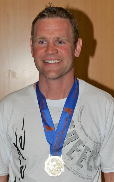 Martin Mairhofer nach seinem Sieg in Heraklion | Foto: SV Gallneukirchen