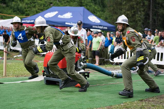 Am 25. Juni 2022 fand der 37. Bezirks-Nassleistungsbewerb des Bezirkes Landeck in Kappl statt. | Foto: BFV Landeck