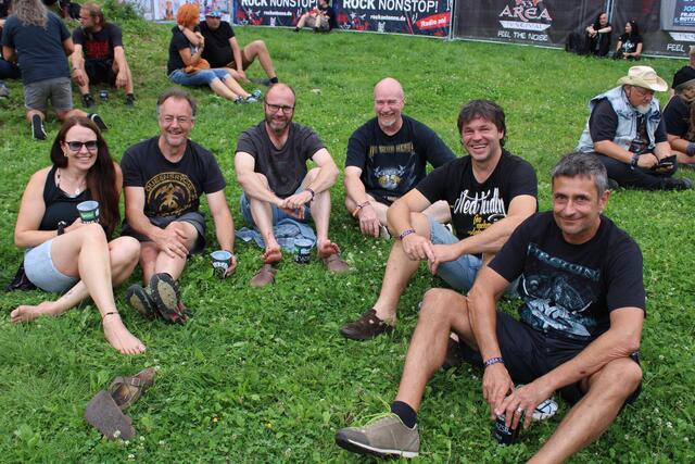 Das Festivalgelände bietet auch ein grünes Plätzchen für ein gemütliches Zusammensitzen.  | Foto: MeinBezirk.at