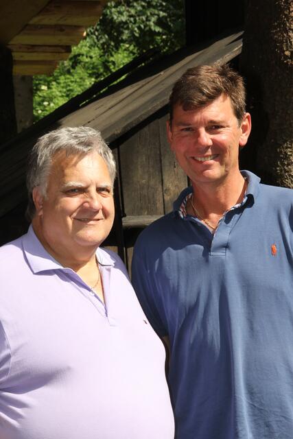 Einer der Geschäftsführer, Erich Kejzar, u. Projektleiter Gerald Krenn | Foto: Peter Pugganig