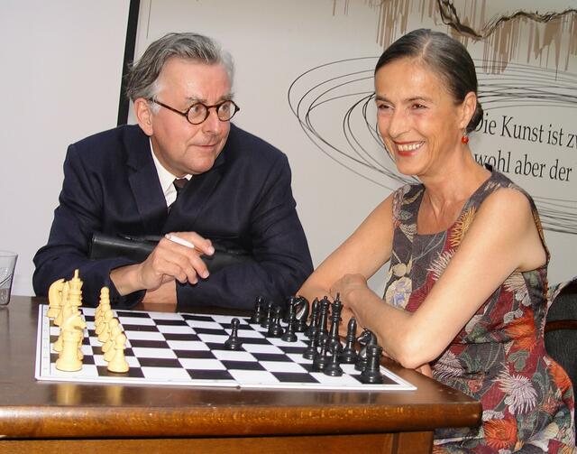 Johannes Silberschneider und Mercedes Echerer.