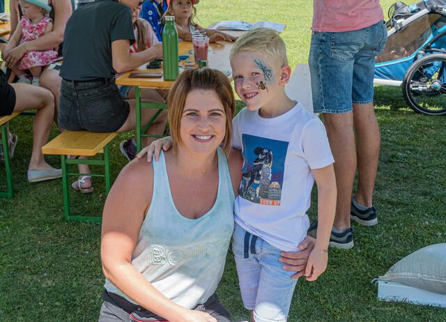 Eva und Toni sind auch gekommen zum Fest. | Foto: Peter Bolha