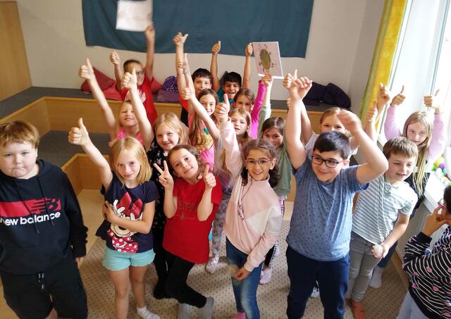 Workshop „Von den Schätzen der Erde – märchenhaft erzählt“ in der Volksschule 1 in Freistadt.  | Foto: VS1 Freistadt
